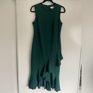 Calvin Klein Emerald Green Party Dress